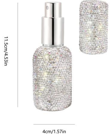 TROONZ Portable Refillable Perfume Atomizer | 30ml Atomizer Perfume Spray Bottle | Perfume Spray Dispensers Travel Reusable Bottle Container for Home Use - Buy Online on SooperMarket.com