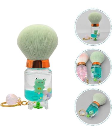 FOMIYES Powder Brush Women Blush Brush Face Makeup Brush Portable Nail Dust Brush Precision Highlighter Brush Travel Facial Makeup Blush Brush Green - Buy Online on SooperMarket.com