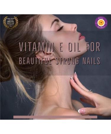 Deve Herbes Pure Vitamin E Oil - Premium Therapeutic Grade for Hair & Skin - 30ml (1.01 oz) - Ideal for Aromatherapy - Buy Online on SooperMarket.com