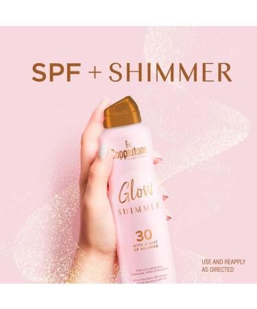 Coppertone Glow with Shimmer Sunscreen Spray SPF 30 - Water Resistant Broad Spectrum 5 oz - Buy Online on SooperMarket.com