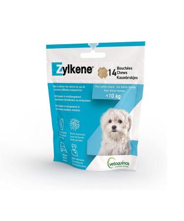 Zylkene Chews (14 x) for stress reduction |For small dogs |Supplementary feed for more well -being in unusual situationsFor small dogs 10 kg
