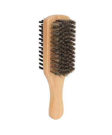 2PC Bartbrush Set - Soft Double-Sided Mustache & Facial Shaving Brushes for Men | Knot Removal Grooming Tool for Home & Salon - Buy Online on SooperMarket.com