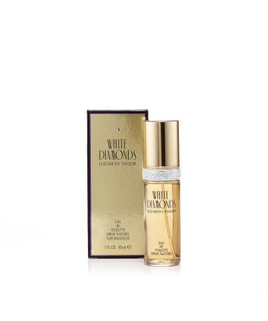 White Diamonds By Elizabeth Taylor Eau De Toilette Spray 1 Oz Women Floral Rose 1 Fl Oz