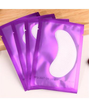 Lint-Free Eye Gel Patches for Lash Extensions - 100 Pack | Under Eye Pads for Eyelash Extension, Eye Mask Beauty Tool - Buy Online on SooperMarket.com
