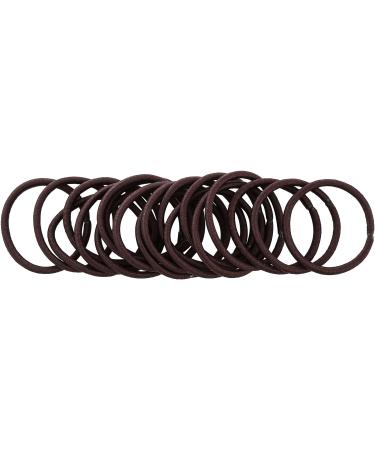 12 PCS BROWN Elastic Hair Bands 3mm Elastic Hair Ties Ponytail Holders Bulk Hair Ties No Metal Gentle Elastics for Women Men Girls Kids (Brown) - A2THIBRO - Buy Online on SooperMarket.com