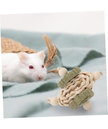 Kisangel Wooden Hamster Chewing Playthings Bunny Treats Oral Biting Playthings - Buy Online on SooperMarket.com