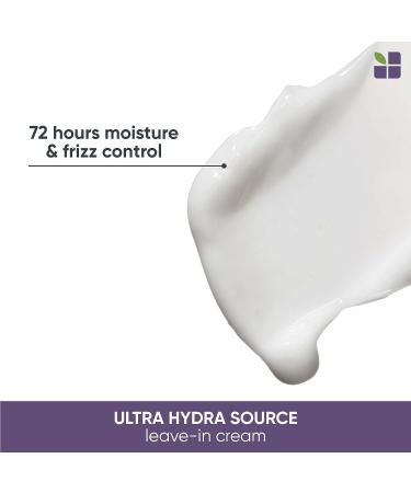 Biolage Ultra Hydra Source Leave-in Cream - Cupuacu Butter, Conditions & Softens | For Very Dry Hair | Vegan, Silicone & Paraben Free | 6.7 Fl. Oz - Buy Online on SooperMarket.com