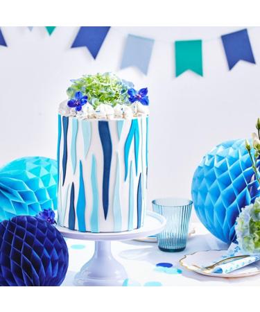 FunCakes Fondant Multipack - Blue | Easy to Use Smooth & Pliable - Perfect for Cake Decorating | Halal Kosher Gluten-Free | 5 Colors 5 x 100g - Buy Online on SooperMarket.com