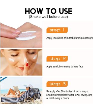 Trendyfave Face Sunscreen Spf 50 Face Moisturiser Sweat Resistant & Non-Greasy Sun Cream Sunscreen Protects Delicate Skin Against Sunburn And Long-Term Uv Damage All Skin Types Travel Size - Buy Online on SooperMarket.com