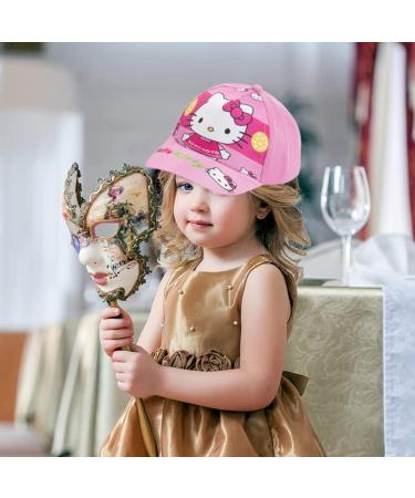 Hello Kitty & Minnie Sommerhut - 2 PCS Children's Cartoon Baseball Cap for Sun Protection | Anime Outdoor Sports Hats - Buy Online on SooperMarket.com
