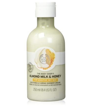 The Body Shop Shower Cream 250ml Almond Milk & Honey For Sensitive Dry Skin