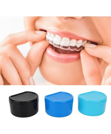 Buy Durable Waterproof Gum Shield Case | Portable 3-Compartment Mouth Protection Box for Sports & Clinics - Buy Online on SooperMarket.com