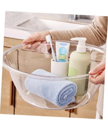 Anneome Footbath Washbasin for Face Cleansing Plastic Face Cleaning Basin Salon Wash Basin Plastic Wash Tub Kitchen Wash Tub Washing Basin Salon Washbasin Kitchen Storage Basin Wash Bowl - Buy Online on SooperMarket.com