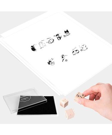 Washable Kids Ink Pad 5x4'' - Black - Ideal for Children's Stamping Projects - Buy Online on SooperMarket.com