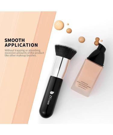 DUcare Flat Top Kabuki Brush - Professional Liquid & Powder Foundation Makeup Brush - Buy Online on SooperMarket.com