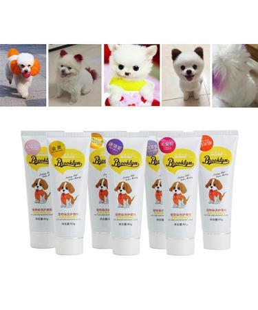 Tuelaly Hair Dye for Dogs Cats 80g Purple Charming Purple