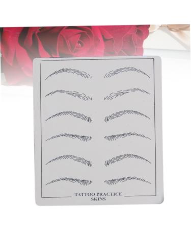 NOLITOY 6 Pcs Eyebrow Practice Skin Eyebrow Microblading Skin Eye Brow Practice Skin - Buy Online on SooperMarket.com