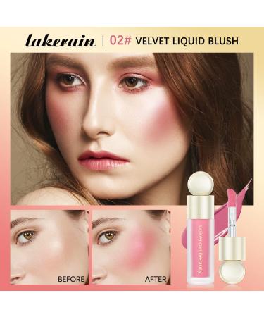 Matte and Dewy Cream Blush Stick | Lightweight, Long-Wearing, Smudge Proof | Easy to Blend Natural-Looking Cheek Blush (02) - Buy Online on SooperMarket.com