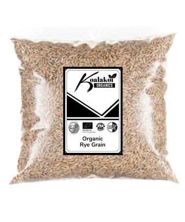 Koalakoi ORGANIC Certified Rye Grain (4.5kg) | Premium non-GMO Rye Berries 100% Natural no Additives or Preservatives | Packed with antioxidants Perfect for home milling