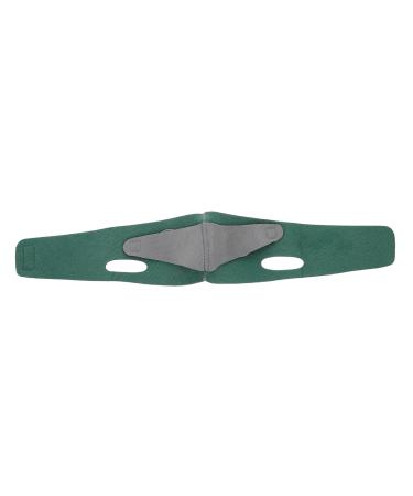 Baluue Face-lifting Tool Belt Beauty Bandage Reusable v Line Belt Slimming Mask Green Spandex