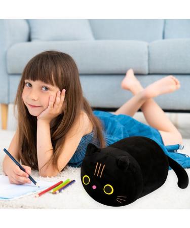 Black Cat Plush Doll 35CM Black Cat Plush Toy Black Cat Gifts For Girls Stuffed Black Cat Animal Plush Toys Black Cat Plush Pillow Super Soft Stuffed Toy Black Cat Gift - Buy Online on SooperMarket.com