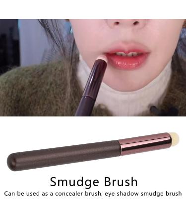 Round Head Lip Brush - Portable Synthetic Concealer Brush for Makeup Lovers | Soft Bristles Multipurpose & Ideal for Beginners | International Shipping Available - Buy Online on SooperMarket.com
