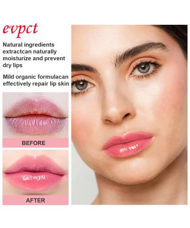 EVPCT 3Pcs Fruit Tinted Lip Balm Set - Long Lasting Color Changing Lipstick Stain for Women & Girls - Korean Mood Queen Lip Tint Gloss - 3 Count Pack - Buy Online on SooperMarket.com