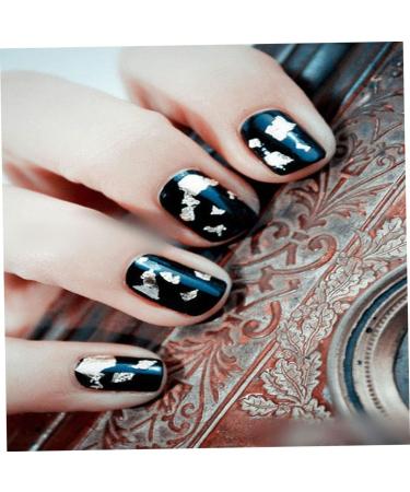 Gel Nail Polish Set 12 Pot/Set Nail Art Accessories Gold Silver Paillette Foil Chip Sparkling Flake DIY Glitter Decal Acrylic UV Gel Decoration - Buy Online on SooperMarket.com