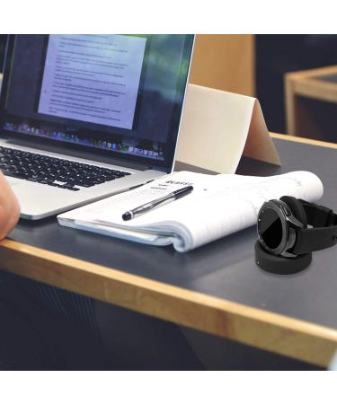 Charger Compatible with Samsung Galaxy Watch 42mm/46mm  Upgraded Charging Cradle Dock for Samsung Galaxy Watch SM-R800/R810/R815 Smart Watch Charger (Not for Active)  Black - Buy Online on SooperMarket.com