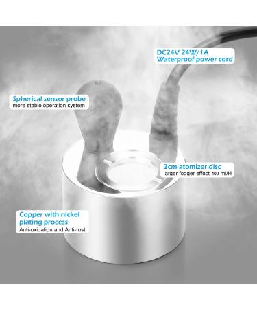 Fitnate Mist Maker Fogger - Aluminum Ultrasound Nebulizer for Fountains Ponds Aquariums & Gardens | Enhance Foggy Effects Worldwide - Buy Online on SooperMarket.com
