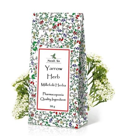 Yarrow Milfoil Herbal Natural Premium Loose Leaf Tea 50g - Millefolii Herba - Achillea Millefolium