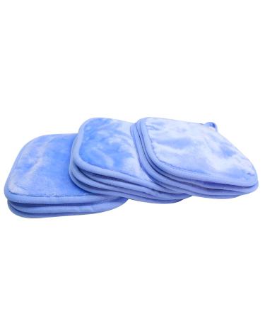 KODAMO Reusable Makeup Remover Cloth 6 x 6 in 12 Pack - Eco-friendly Microfiber Towel for All Skin Types - Washable Facial Cleansing Cloth with Laundry Bag (Blue) - Buy Online on SooperMarket.com