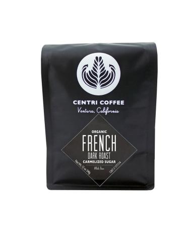 Cafe Altura Organic Centri Coffee  French Dark Roast Whole Bean Caramelized Sugar 12 oz (340 g)