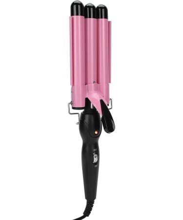 KUIKUI 3 Barrel Curling Iron Wand - Fast Heating Adjustable Temperature and Healthy Hair Styling - Buy Online on SooperMarket.com