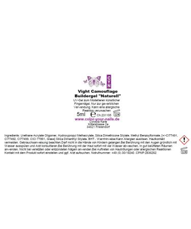 Babyboomer Vight Gel Set - Ice White & Camouflage Builder Natural French Gel (15ml Each) | 2 Pack for Stunning Nails - Buy Online on SooperMarket.com