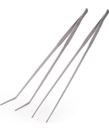 VORESTIC Aquarium Tools Extra Long Tweezers Set 48cm Reptile Feeding Tongs - Buy Online on SooperMarket.com
