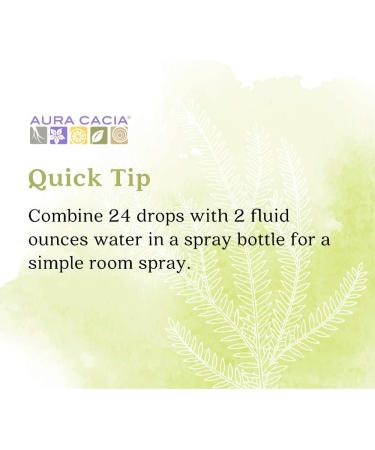 Aura Cacia 100% Pure Tea Tree Essential Oil - GCMS Tested - 7.4 ml with Uses Insert - Buy Online on SooperMarket.com