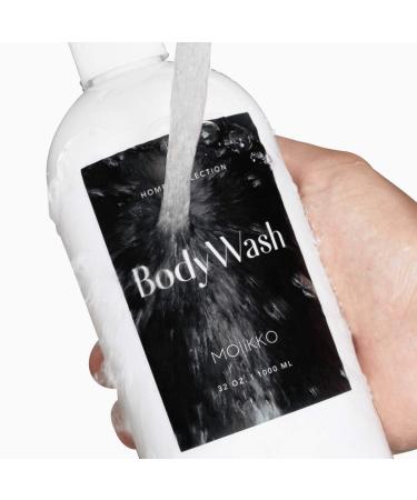 MOIIKKO 32oz Refillable Shampoo and Conditioner Bottles - Pack of 3, White Dispensers with Waterproof Labels - Modern Bathroom Accessories - Buy Online on SooperMarket.com