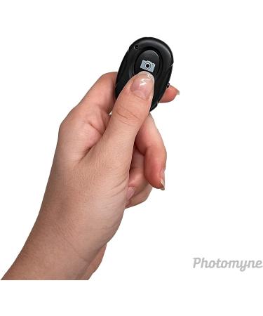 Photomyne Wireless Camera Shutter Clicker | Remote Control for iPhone & Android | Selfie Button with Wrist Strap - 1 Pack - Buy Online on SooperMarket.com