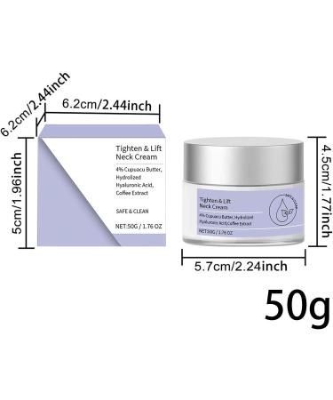 4 Piece Tighten and Lift Neck Cream Go Pure Neck Firming Cream - Best For Tightening Sagging Skin Decolletage Neck Cream For Sagging And Tighten - Buy Online on SooperMarket.com