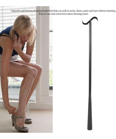 36-Inch Long Dressing Aid & Shoe Spoon - Portable Sock Helper for All Foot Sizes | Easy Shoe Accessory - Buy Online on SooperMarket.com