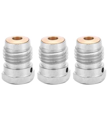 Alomejor 3PCS Burst Disks 1.8K 3K 5K 7K 3/8 24UNF Unified Copper Burst Disk for Paintball Tank Regulator