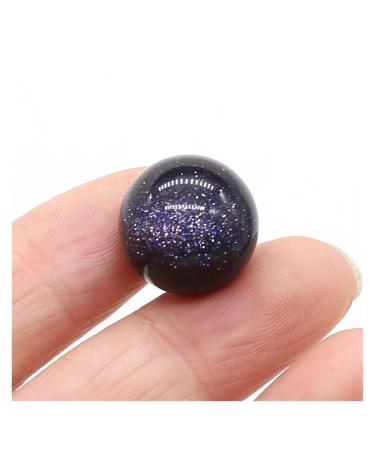 Natural Crystal Rough 16mm Round Natural Crystal Quartz Transfer Ball Polished Gemstone Beads Specimen DIY Jewelry Home Natural Stone (Color : 4 Size : 1PC)