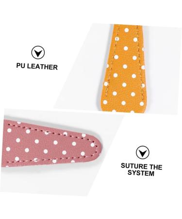 NOLITOY Embroidery Scissors with PU Leather Cover - Small Sewing Scissors & Protector | Safety Scissors for Crafting - Buy Online on SooperMarket.com