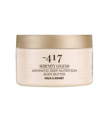-417 Aromatic body butter with milk and honey - Precious minerals from the Dead Sea - Shea butter - 250ml