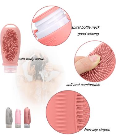 Travel Bottles for Toiletries - Leakproof TSA Approved Multi-functional Travel Essentials with Toiletry Bag - Buy Online on SooperMarket.com