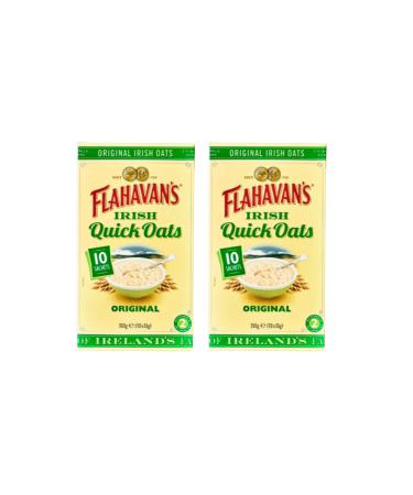 Flahavan's Quick Oats Original | Irish Oats (10x35g) For Breakfast | Pack of 2 | 20 Sachets