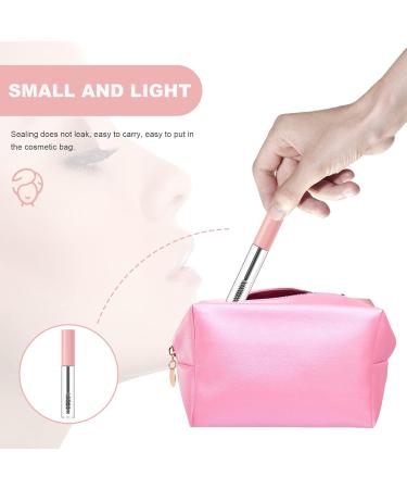 OSALADI 10pcs Mascara Empty Tube DIY Mascara Tube Empty Mascara Wand Travel Brow Plastic Pink Fake Eyelashes - Buy Online on SooperMarket.com