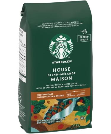 Starbucks House Blend Medium Roast Ground Coffee 340g Bag (Pack of 6) - Buy Online on SooperMarket.com