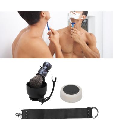 Men's Grooming Tool Set | Elegant Beard Care Kit with Brush Soap Lather Bowl & Easy to Clean Stand | Perfect for Travel - Buy Online on SooperMarket.com